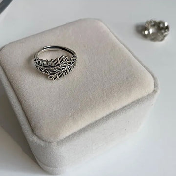 Vintage Hollow Cross Shaped Geometric Ring