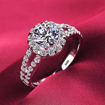 Original Tibetan Silver Cubic Zirconia Stone Ring