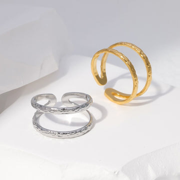 Simple Trendy Stainless Steel Ring