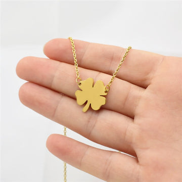 Four Leaf Clover Pendant Necklace