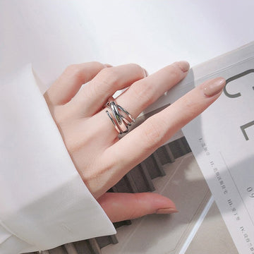 Multi-Layer Hollow Cross Ring