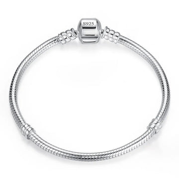 925 Sterling Silver Snake Chain DIY Bangle