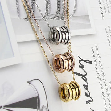 Classic Roman Numerals Necklace