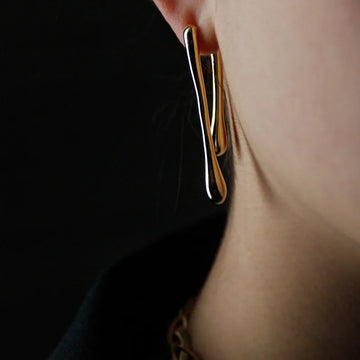 Geometric Irregular Drop Earrings