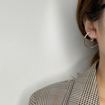 Irregular Curve No Piercing Stacking Earring