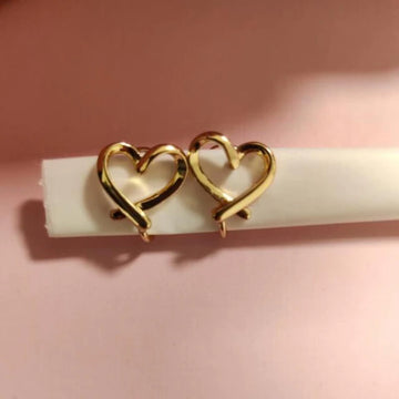 Irregular Heart No Piercing Ear Clips