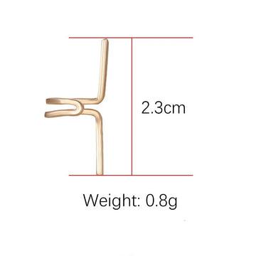 Minimal Hook Ear Cuff