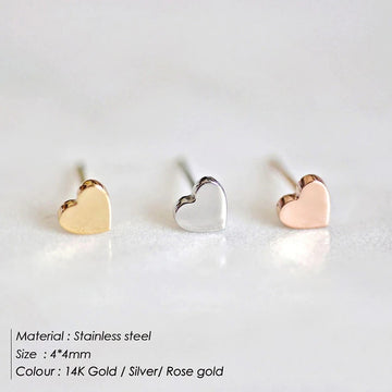 Minimalist Geometric Stud Earrings