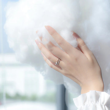 Retro Minimalist Opening Rings