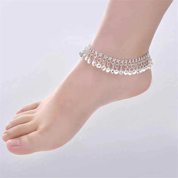 Tassel Beads Bell Anklet