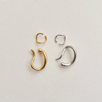 Trendy Geometric Irregular Ear Cuff