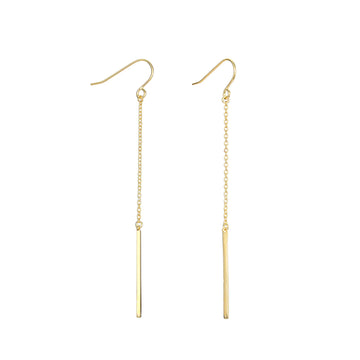 Trendy Long Drop Dangle Earrings
