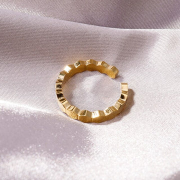 Trendy Stainless Steel Adjustable Rings