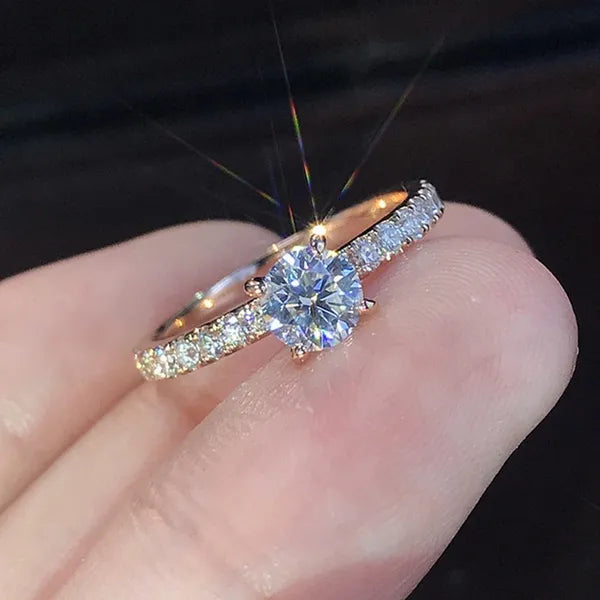 Exquisite Elegant Luxury Crystal Ring