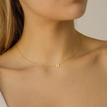 Initial Letters Necklace For Women