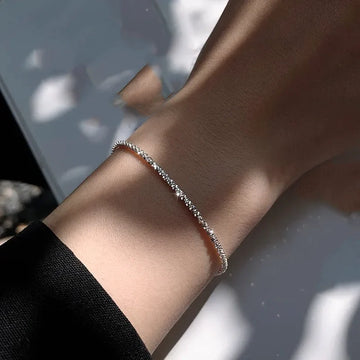 925 Sterling Silver 1.5mm Shiny Bracelet