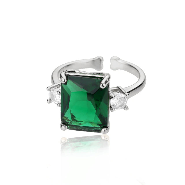 Green 2025 zircon ring