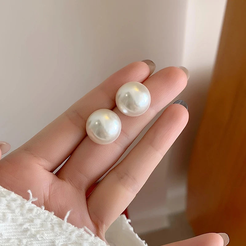 3mm Freshwater Pearl Earring Jackets in 14K White Gold | Shane Co.