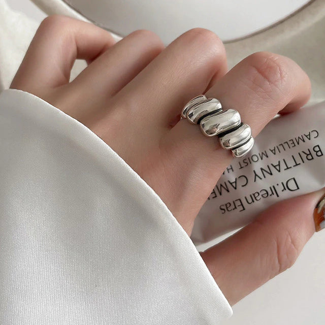 Vintage square ring deals